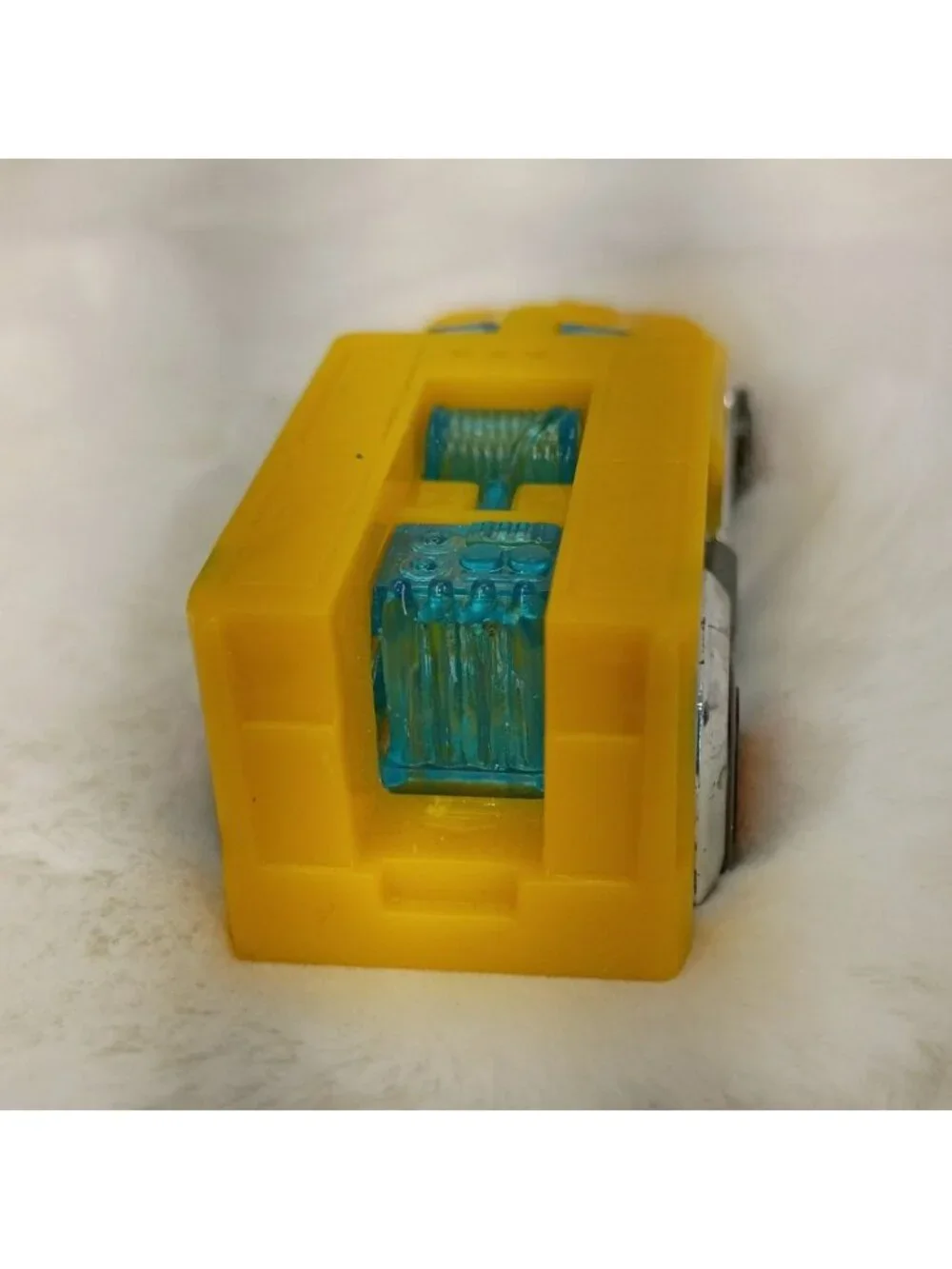 Hot Wheels Rescue Duty Ambulance Toy Car Yellow & Orange 2012‎ Mattel Indonesia